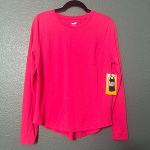 Avia Sporty Pink Long Sleeve Shirt